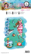ABM Clear Stamp Life's a beach So-Fish-Ticated 148x210mm nr.11