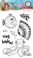 ABM Clear Stamp Sea creatures So-Fish-Ticated 148x210mm nr.13