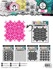 ABM Mask Flower Tile Signature Collection 203.2x203.2x1mm 1 PC nr.209