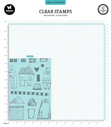 ABM Clear Stamp Home Alone Signature Collection 148x210x3mm 18 PC nr.597