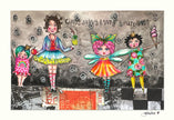 ABM Clear Stamp Fancy Girls Signature Collection 148x210x3mm 12 PC nr.638