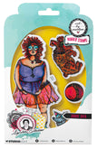ABM Cling Stamp Doggie Diva Signature Collection 4 PC
