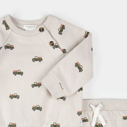 Pumpkin Patch Truck 2PC Set | Petit Lem