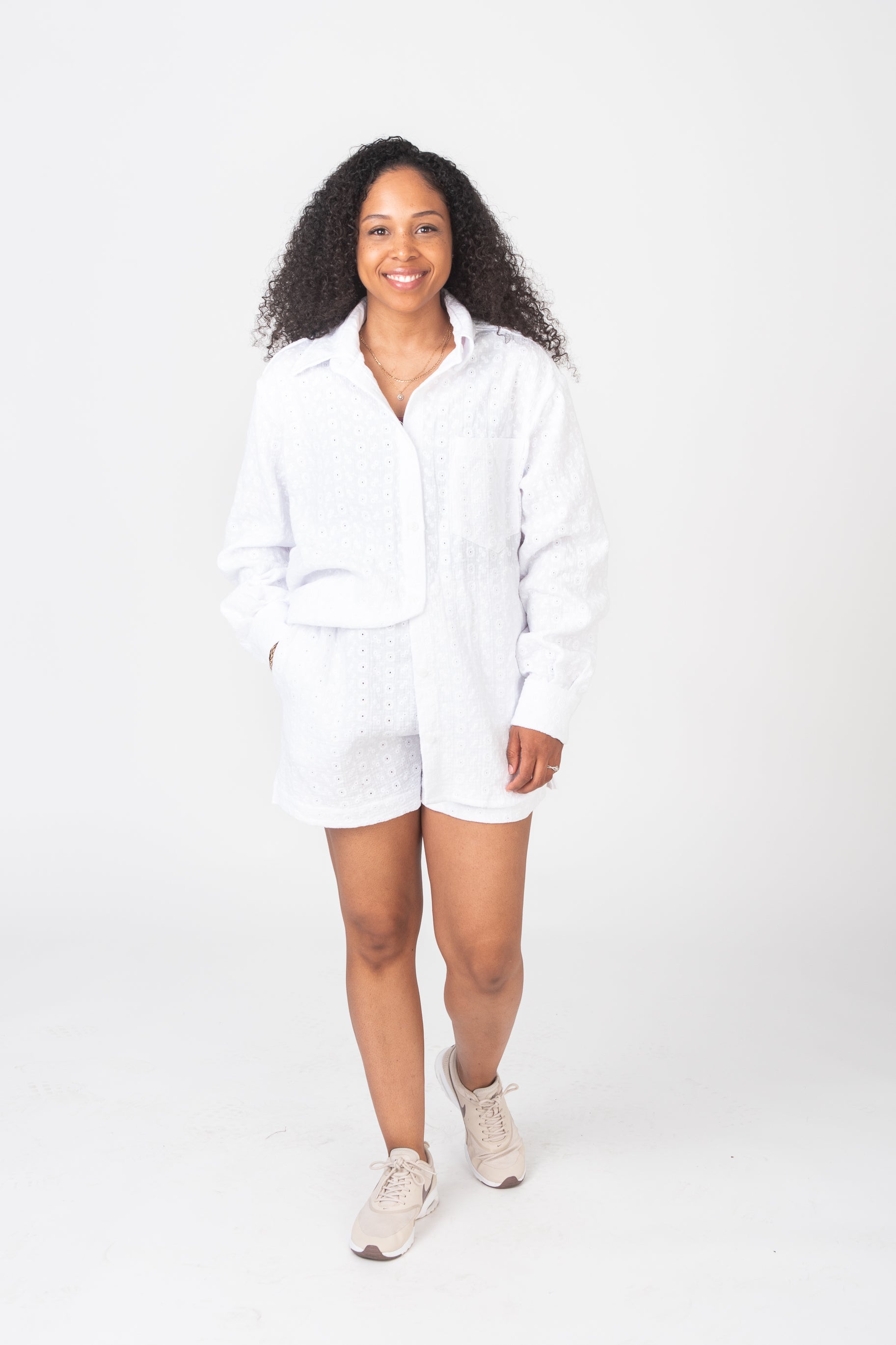 short boxer en gaze de coton bio