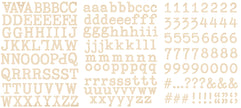 Arden Creative Studio Remembering... Alphabet Stickers