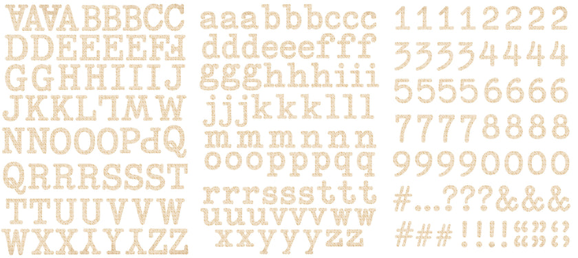 Arden Creative Studio Remembering... Alphabet Stickers