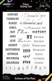 Arden Creative Studio Echoes of the Past 6in x 8in Clear Stamp Set