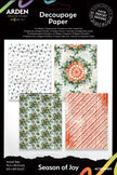 Arden Creative Studio Season of Joy 6in x 8in Decoupage Paper