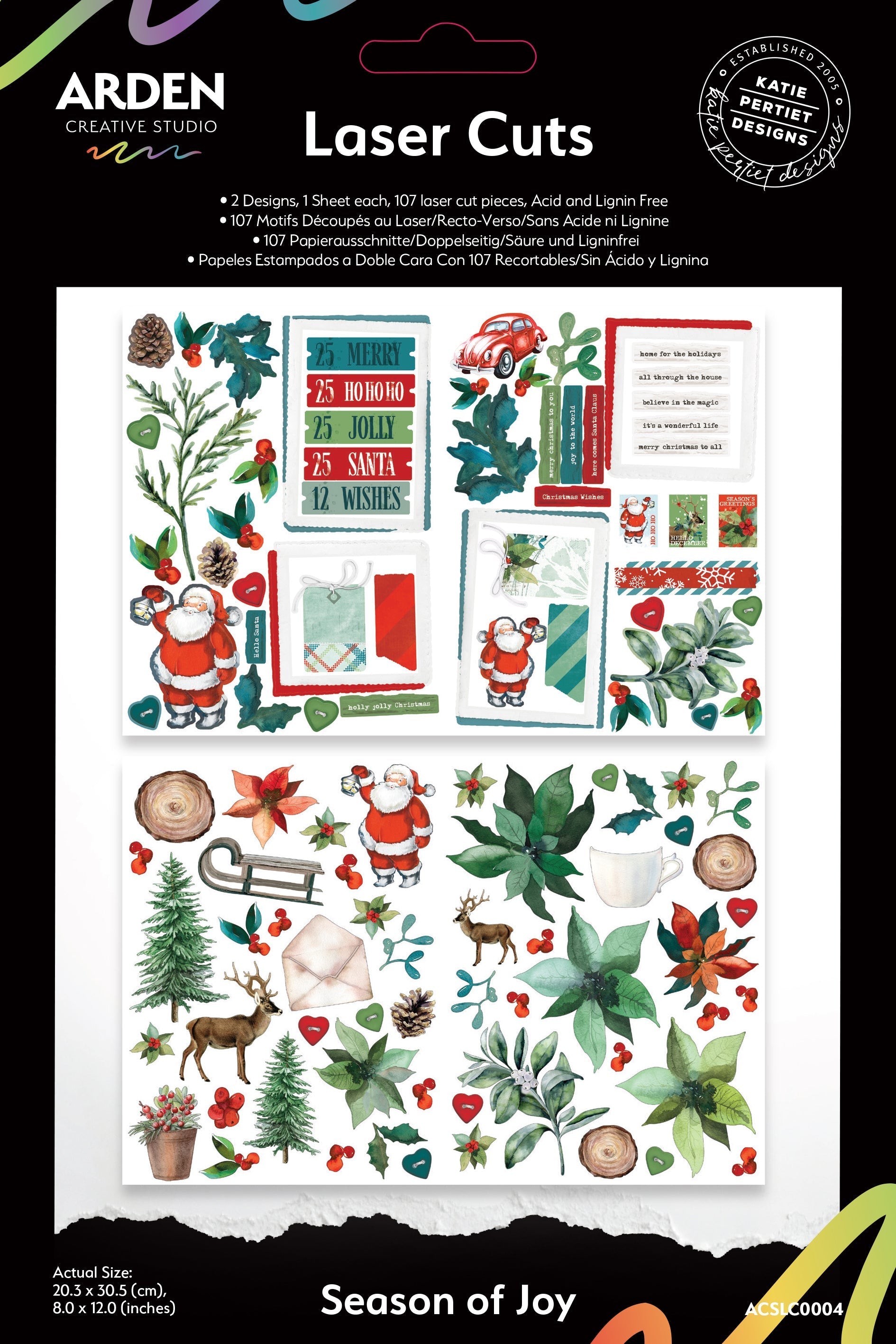 Arden Creative Studio Season of Joy Laser Cuts