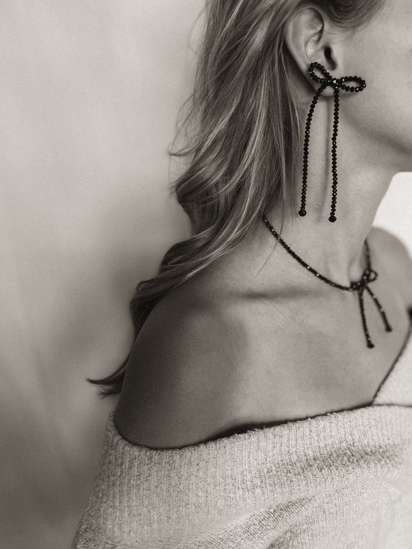 The Sasha Bow Earrings
