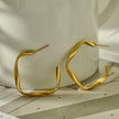 Boucles d'oreilles en forme de sculpture ADAMMA
