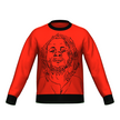 Dedan Kimathi Red Knitted Sweater