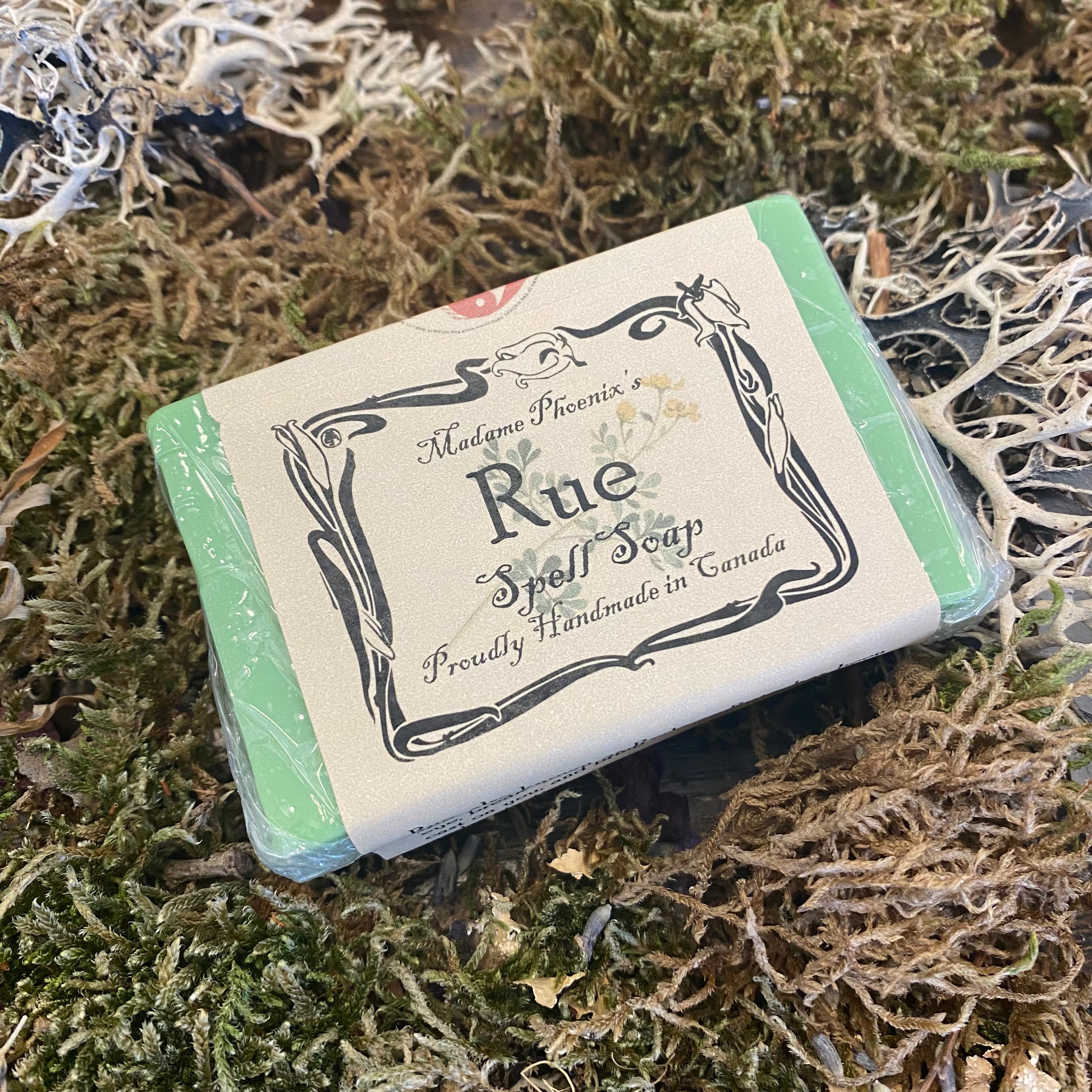 Rue Spell Soap Prosperity Hex Breaking