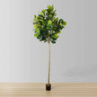 Adelia Artificial Fiddle Leaf Potted Plant 10'