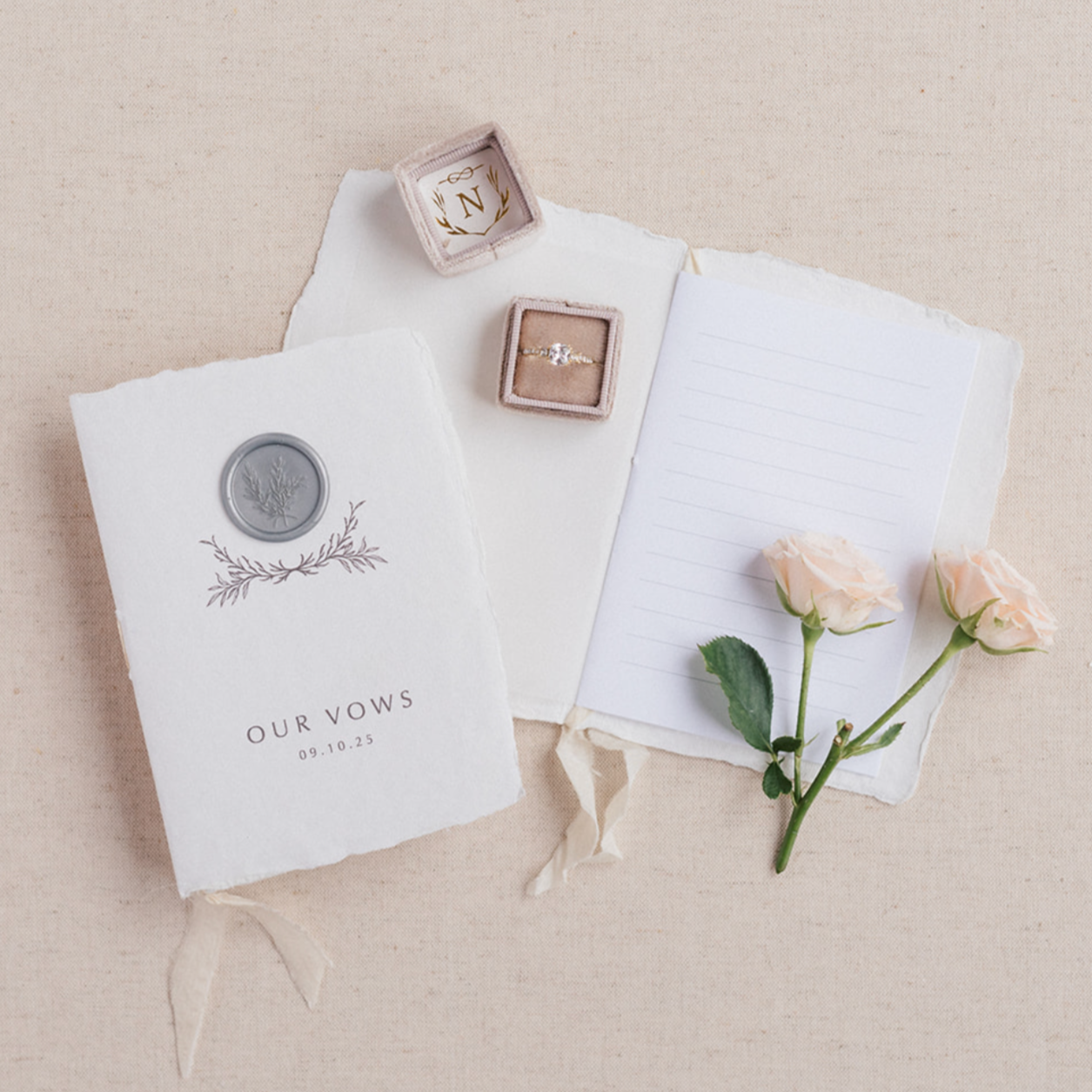 Handmade Vow Books