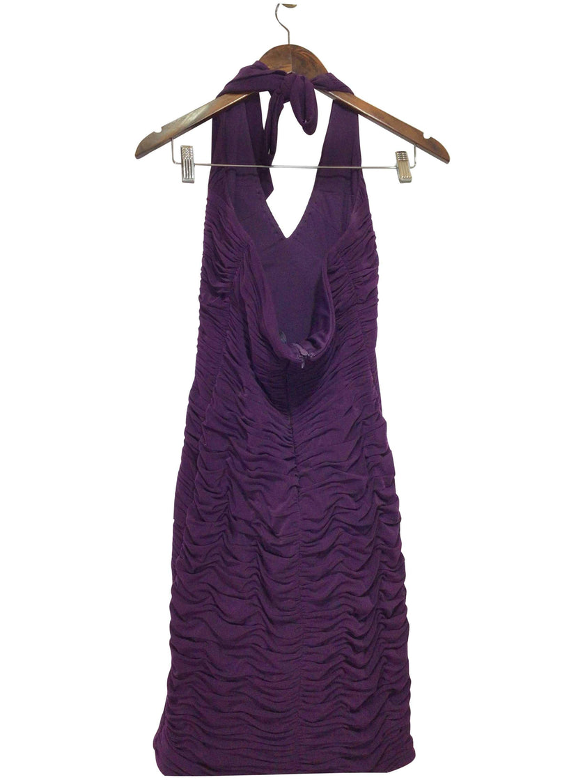 ADRIANNA PAPELL Regular fit Wrap Dress in Purple  -  6