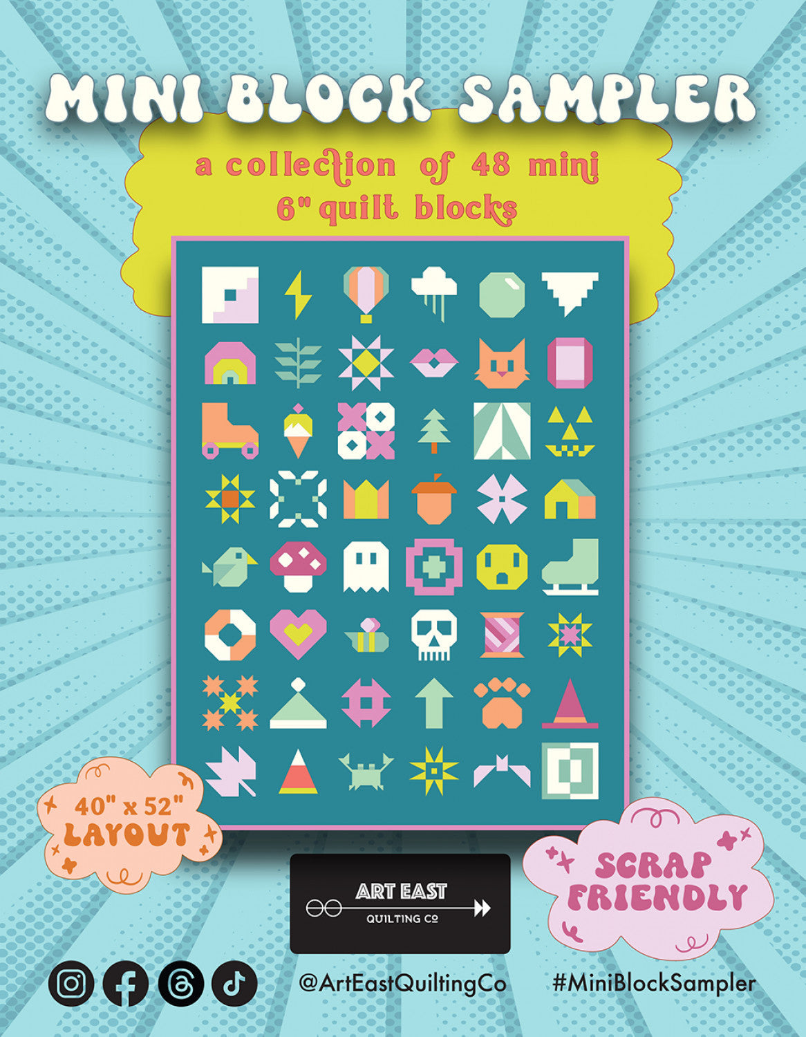 Mini Block Sampler - A Collection Of 48 Mini 6