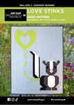 Love Stinks Quilt Pattern - Art East Quilting Co.