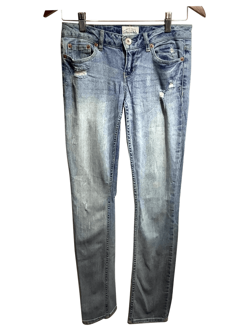 AEROPOSTALE Regular fit Straight-legged Jean in Blue  -  2
