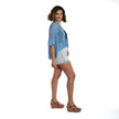 Short Sleeved Cardigan - Blue