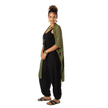 Mid Length Popcorn Knit Kimono - Sage Green