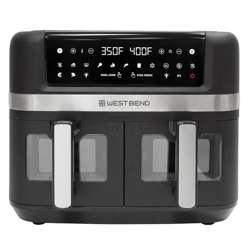 WEST BEND AFWB10BK13 Dual Basket 10QT Digital Air Fryer