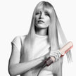 DYSON OFFICIAL OUTLET- Airstrait Straightener- Ceramic Pink/Rose Gold- Refurbished (EXCELLENT) with 1 year Dyson Warranty