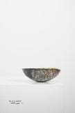 Ankole & Gyr Horn Dark Round Bowl