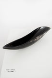 Ankole & Gyr Horn Dark Oval Vessel