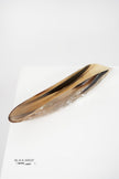 Ankole & Gyr Horn Light Oval  Vessel