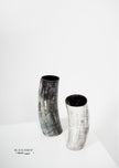 Ankole & Gyr Horn Dark Vase
