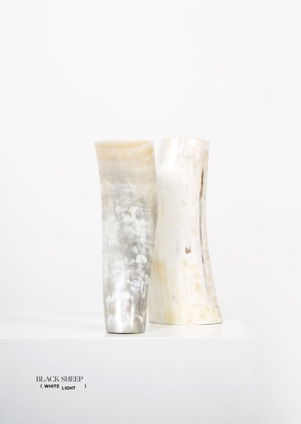 Ankole & Gyr Horn Light Vase