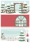 Marianne Design A4 Cutting Sheet - Merry Christmas Backgrounds by Marleen