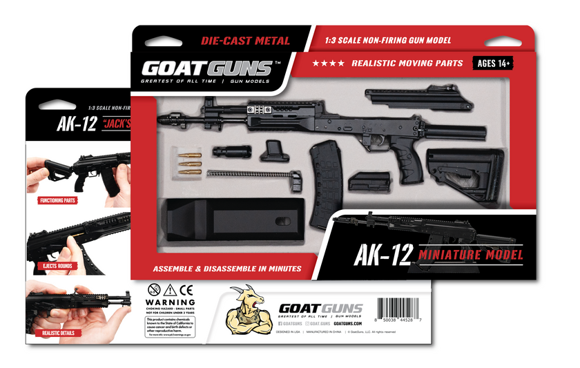 GoatGun Die-Cast Toy Miniature – Non-Firing Display Piece
