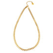 ALALA Gold : Collier à motif de feuille en relief, beauté botanique.
