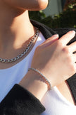 ALDWYCH : Bracelet en argent massif unisexe - Audacieux, élégant et polyvalent.