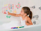 ALEX - Bain - Dessiner dans la baignoire