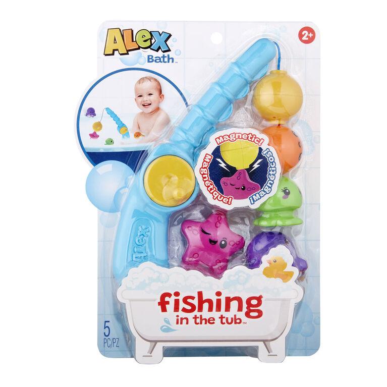 ALEX - Bain - Pêche dans la baignoire