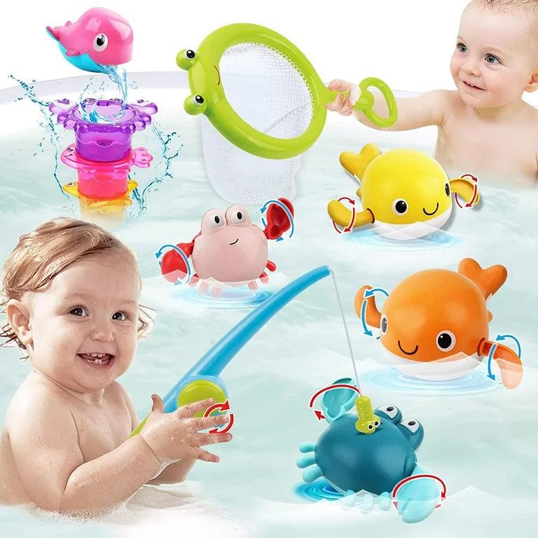 ALEX - Bain - Pêche dans la baignoire