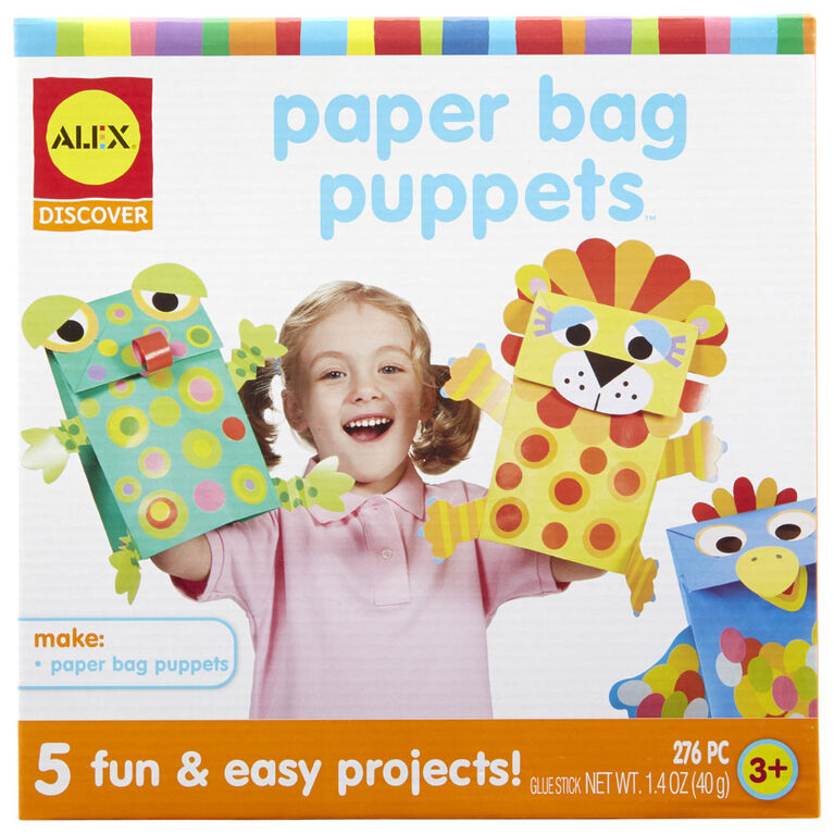 ALEX Toys - Discover Paper Bag Puppets