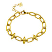 ALLYSON Link-Chain Bracelet with Industrial Shaped Driblets
