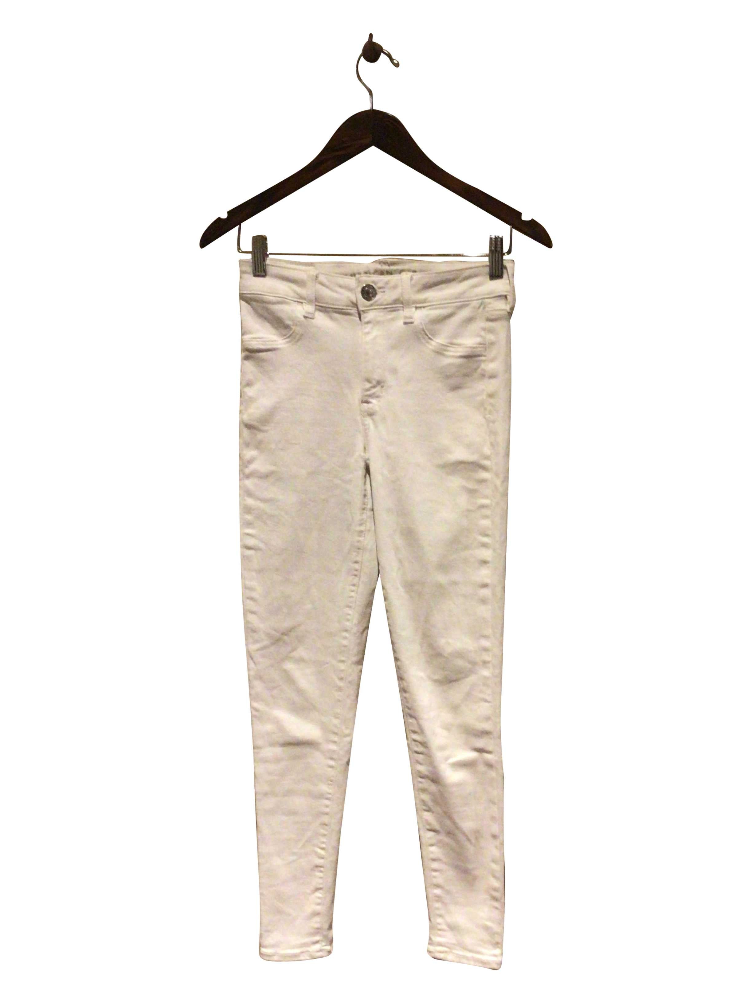AMERICAN EAGLE Regular fit Straight-legged Jean in White  -  2