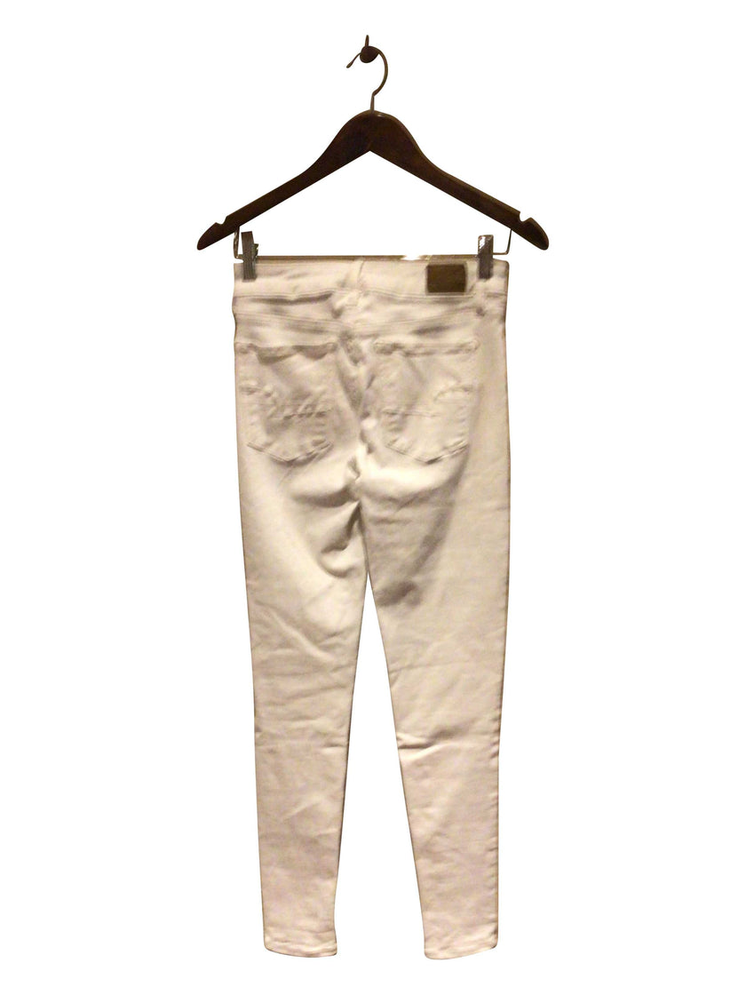 AMERICAN EAGLE Regular fit Straight-legged Jean in White  -  2