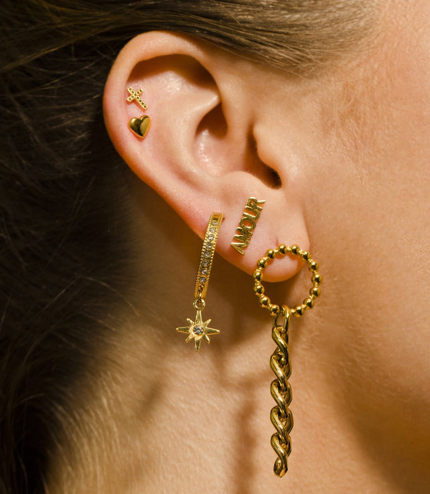 Boucles d'oreilles pendantes LUCY