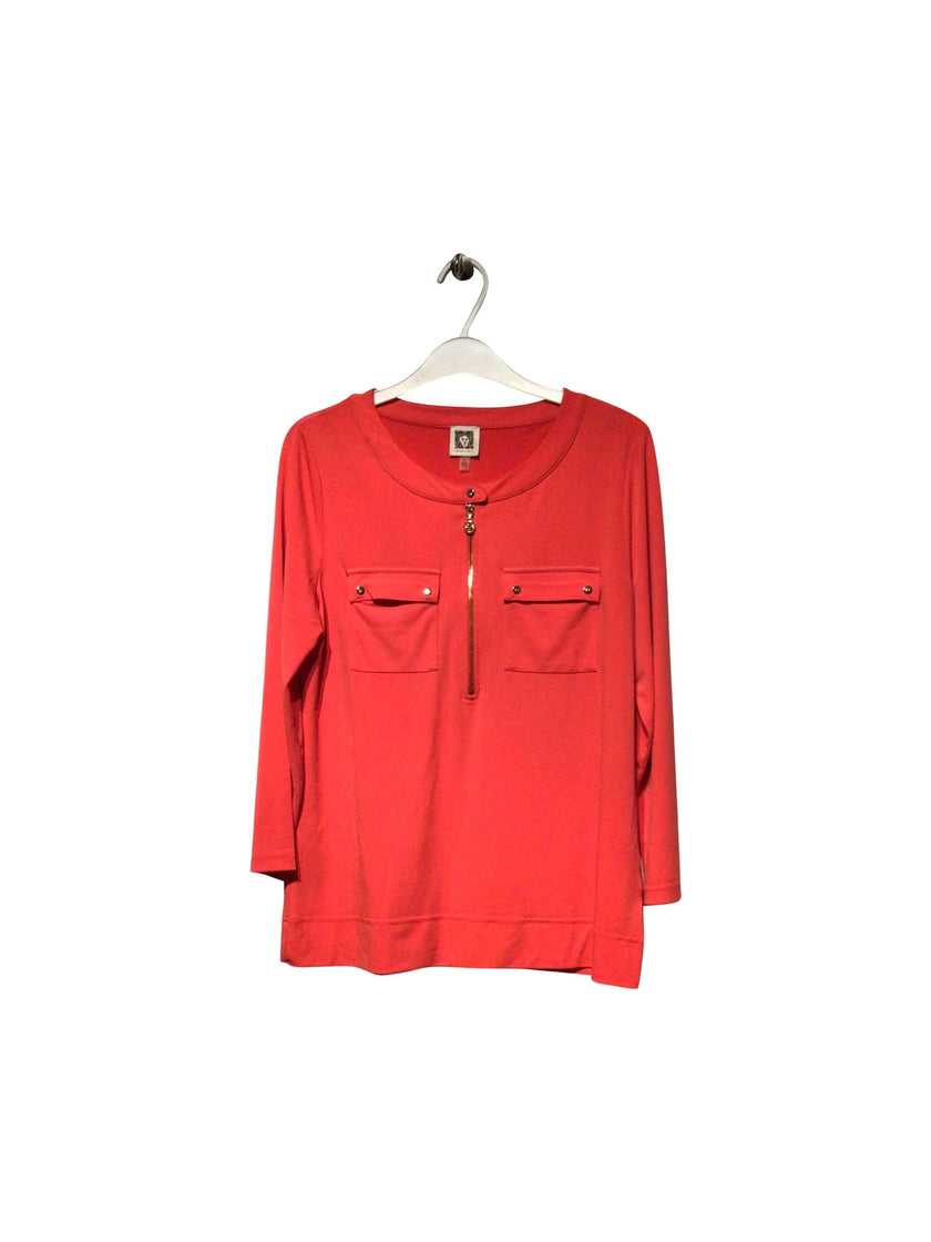 ANNE KLEIN Regular fit T-shirt in Red  -  S