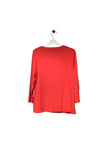 ANNE KLEIN Regular fit T-shirt in Red  -  S