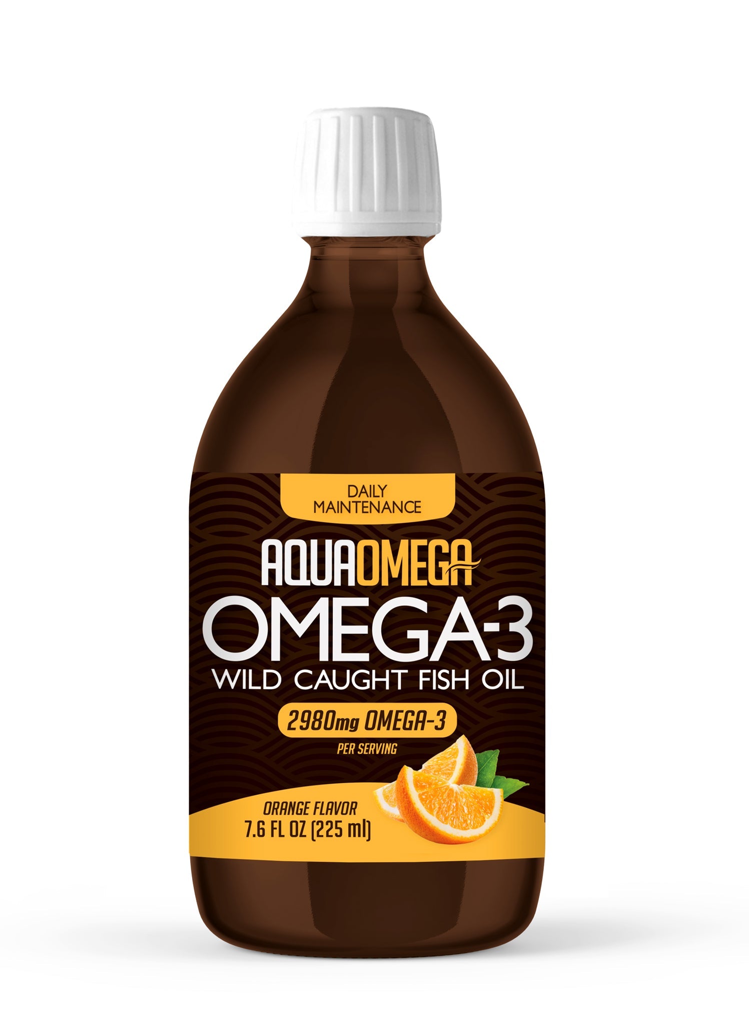 AquaOmega 3:1 Daily Maintenance Orange Flavor, 225ml