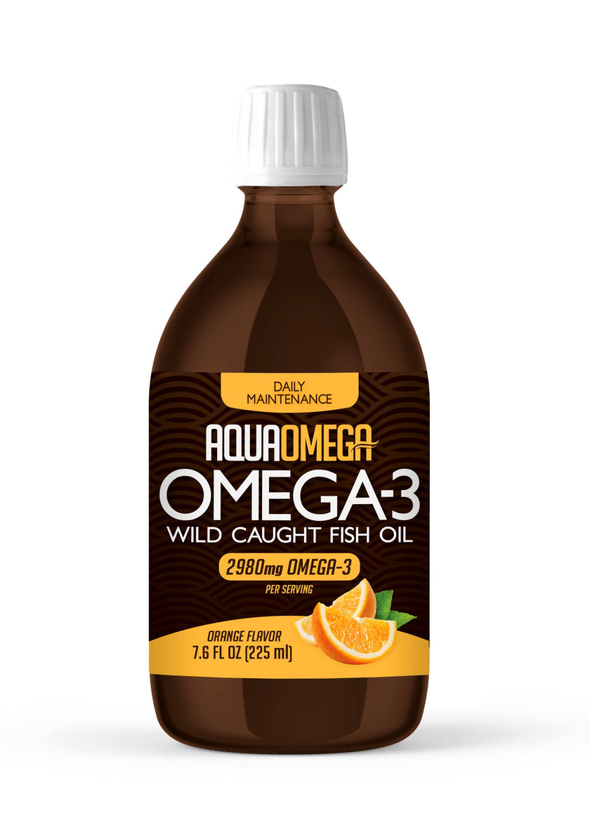 AquaOmega 3:1 Daily Maintenance Orange Flavor, 225ml