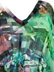 PRG6371 Sheer Avatar Pure Silk Maxi Kaftan