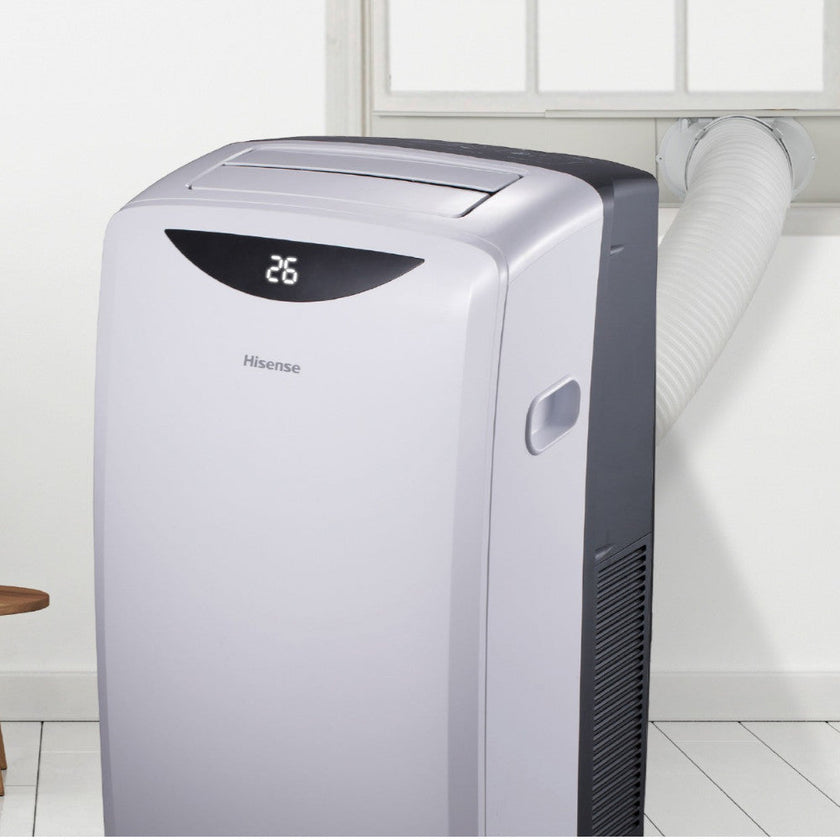 HISENSE 10,000/13,5000 BTU's Portable Air Conditioner Factory certified with Home Essentials Warranty